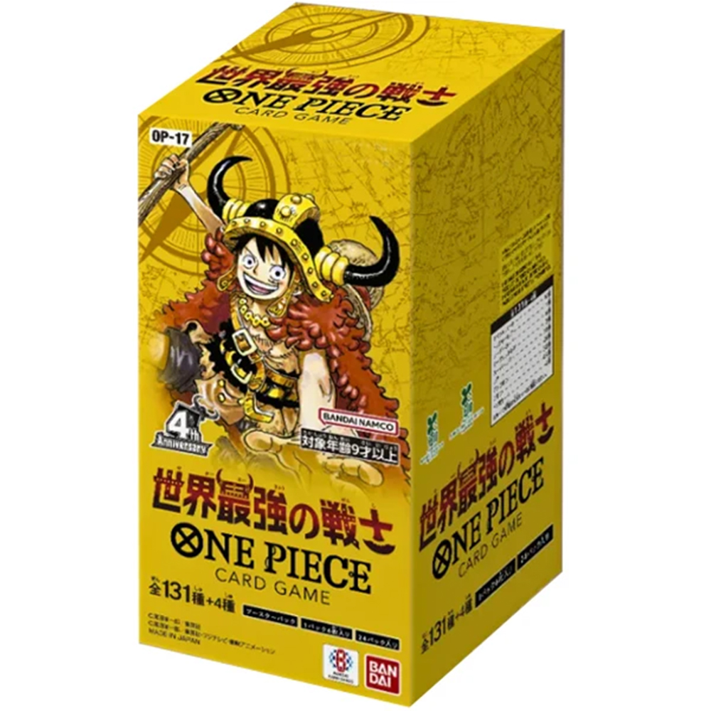 One Piece OP-17 The World’s Strongest Warriors Booster Box Japanese